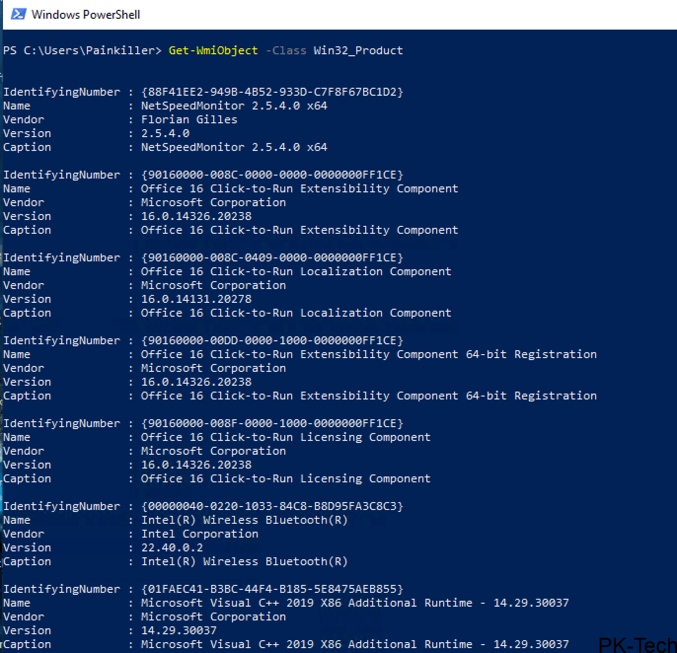 Mit der Windows PowerShell Software deinstallieren - Painkiller-Tech